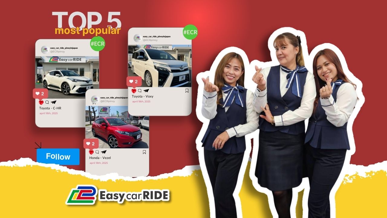 Pinoy Favorites: Top 5 Most Popular Cars in Japan
